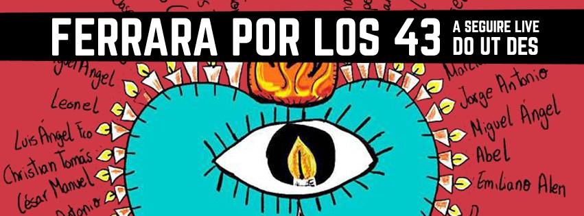 CoopAttiva promuove l’iniziativa “Ferrara Por Los 43”, per ricordare i 43 studenti scomparsi in Messico