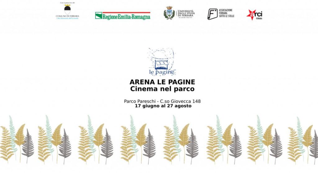 Arena Le Pagine: a Ferrara il cinema al parco è sostenuto dal mondo cooperativo