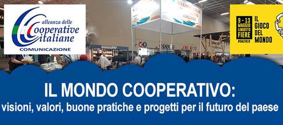 Alleanza Cooperative Italiane Comunicazione al Salone del Libro di Torino, 9-13 maggio 2019