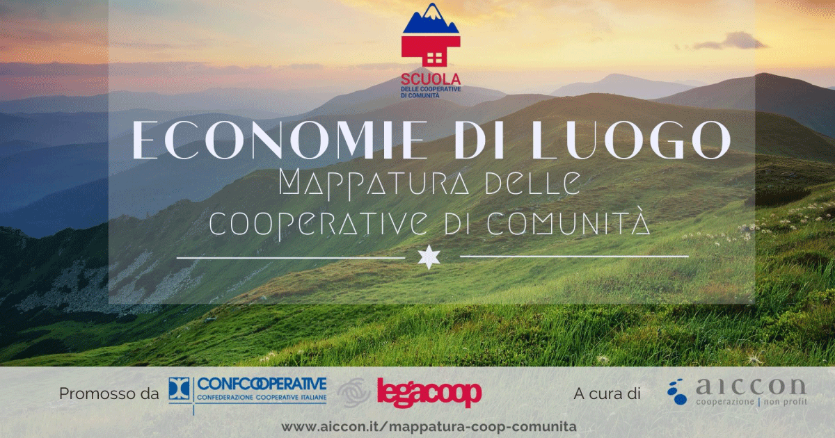 Economie di Luogo. Un sondaggio per la mappatura delle cooperative di comunità