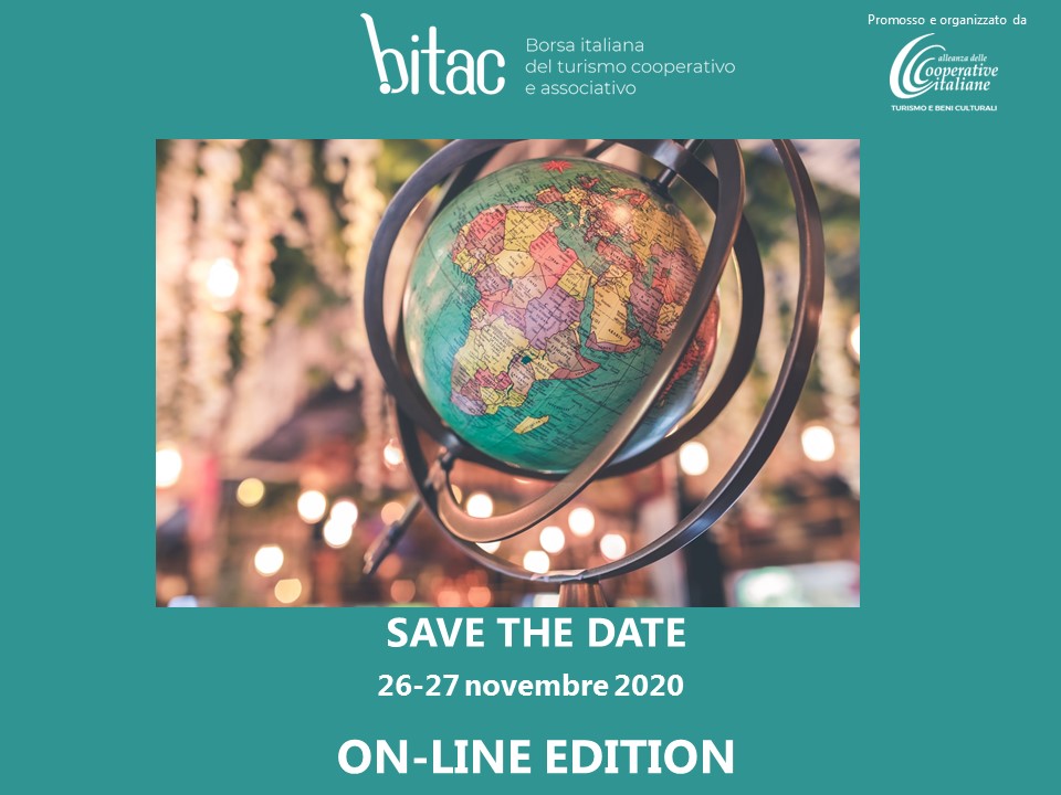 BITAC: la Borsa del Turismo Cooperativo torna il 26-27 novembre in modalità online. Il 30 ottobre un workshop preparatorio