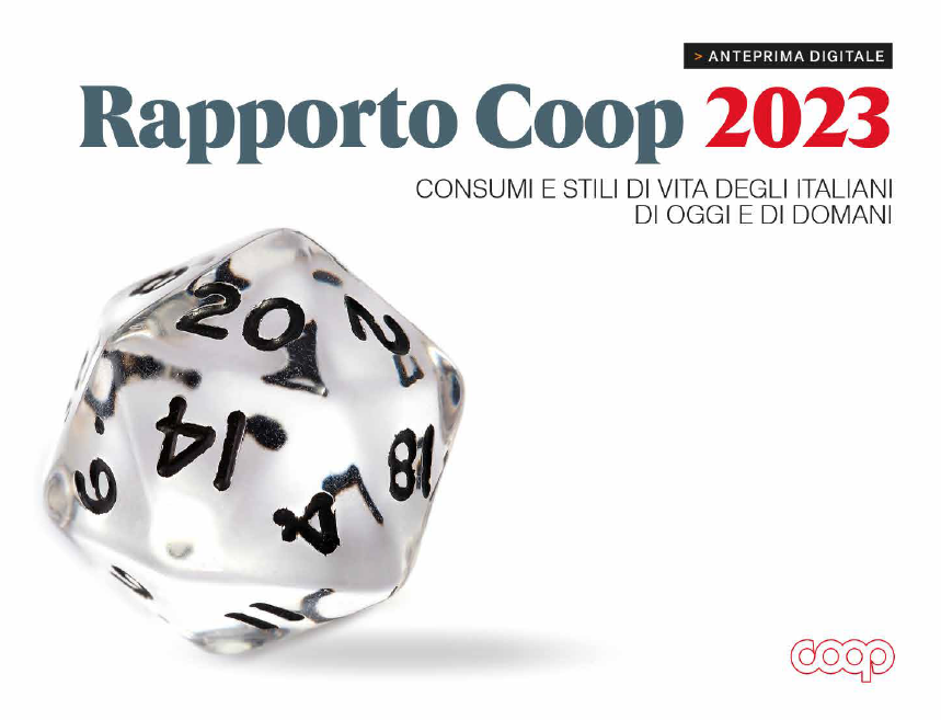 Rapporto Coop 2023, presentata l’anteprima digitale del report su consumi e stili di vita degli italiani