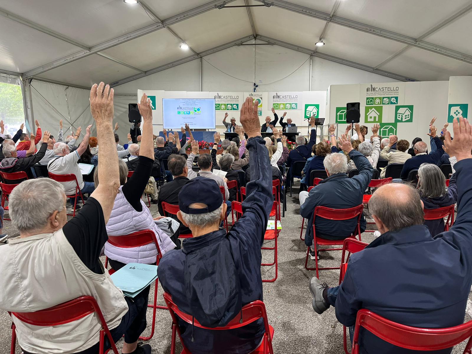 Assemblea cooperativa di abitanti Castello: un bilancio positivo e tanti progetti di efficientamento energetico