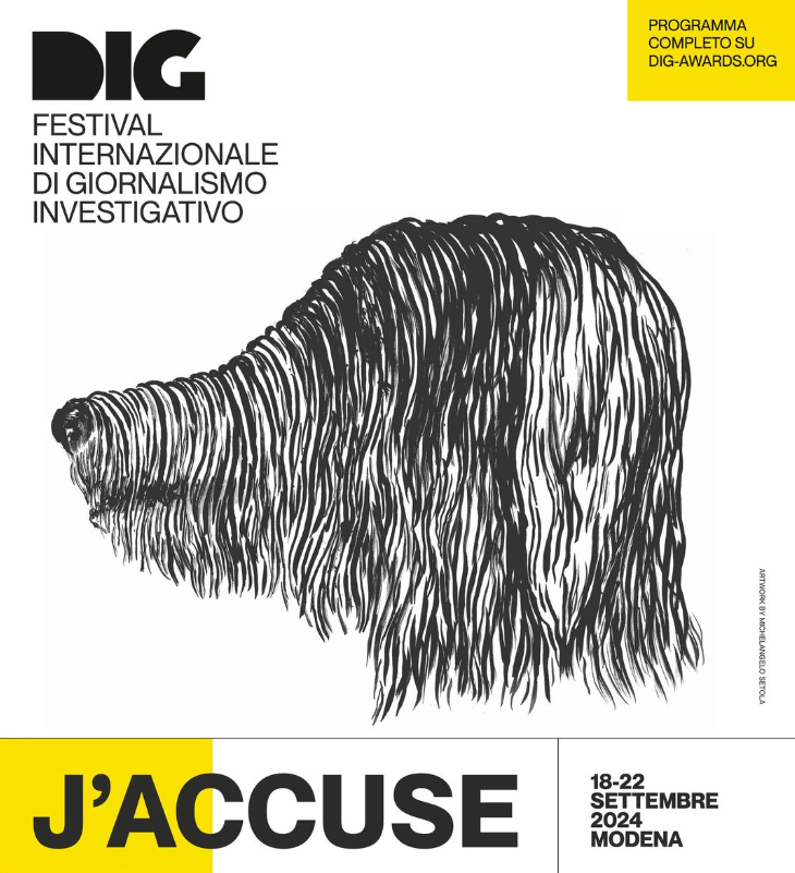 DIG: il festival di giornalismo investigativo torna a Modena dal 18 al 22 settembre, con il sostegno di Legacoop e Coop Alleanza 3.0