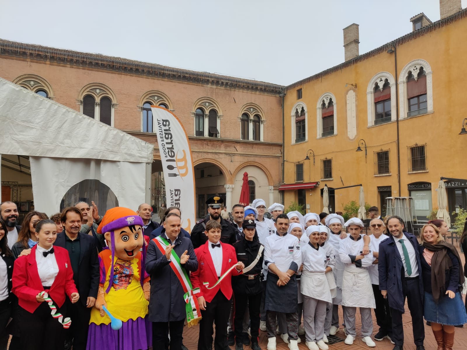 Inaugurato il Ferrara Food Festival: fino al 3 novembre le eccellenze gatronomiche in piazza a Ferrara. Coop Bellini, Coop Alleanza 3.0 e Copego protagoniste dell’iniziativa