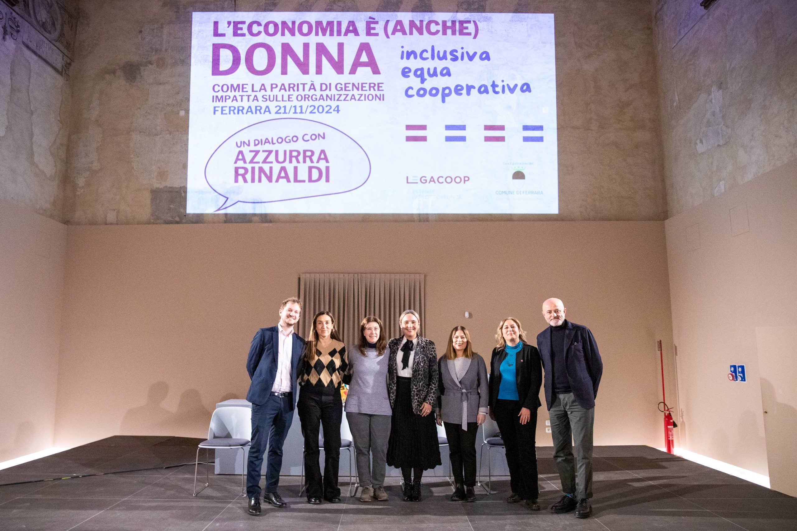 L’economista femminista Azzurra Rinaldi ospite dell’iniziativa organizzata dalla Commissione Pari Opportunità di Legacoop Estense