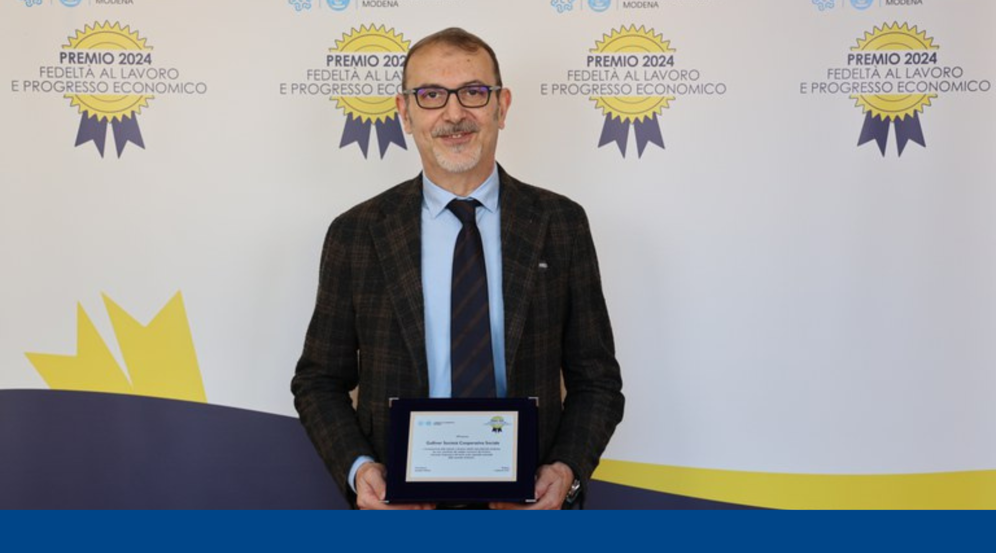 Gulliver riceve il premio “Fedeltà al Lavoro e Progresso Economico”