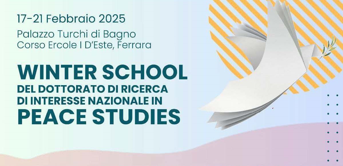 Legacoop sostiene la Winter School del Dottorato di ricerca in Studi per la Pace. Appuntamento a Ferrara il 17 febbraio